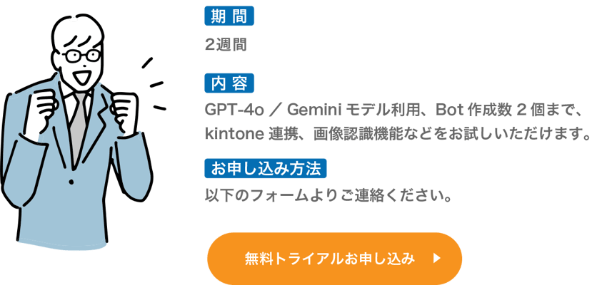 2週間無償